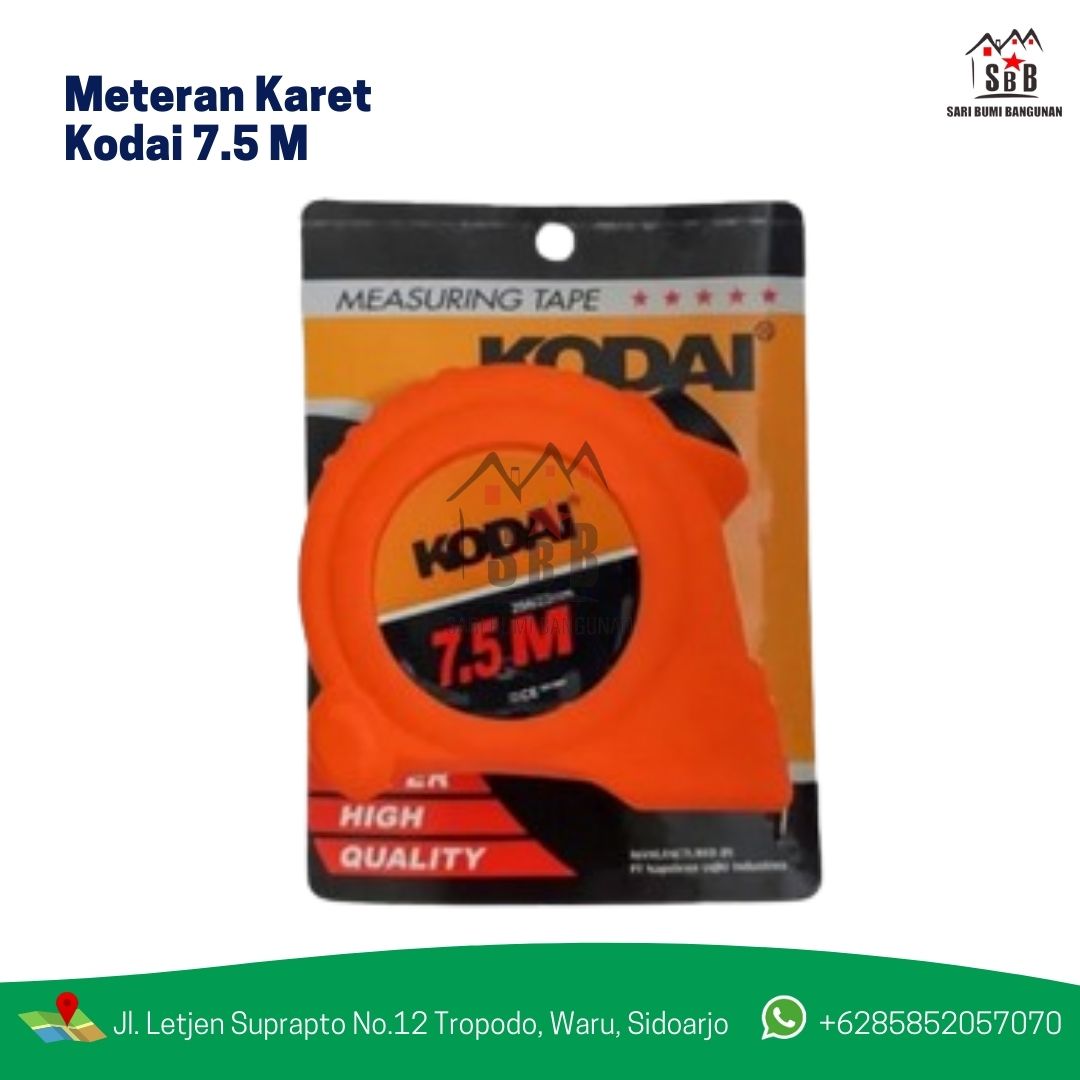 Meteran Karet Kodai 7,5 M